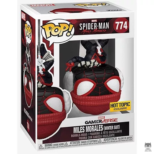 Figurine Funko POP Miles Morales (Costume Hiver) (Spider-Man: Miles Morales)