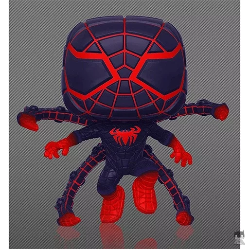 Figurine Funko POP Miles Morales (Costume en Matière Programmable) (Metallic) (Spider-Man: Miles Morales)