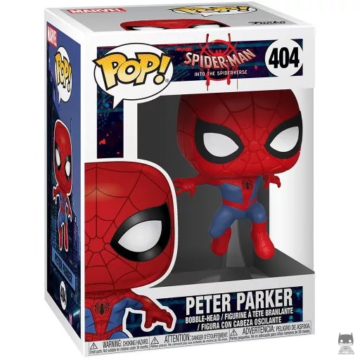 Figurine Funko POP Peter Parker dans le Spider-Verse (Spider-Man : New Generation)