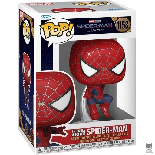Figurine Funko POP Spider-Man Un ami qui vous veut du bien (Tobey Maguire) (Bobble head)