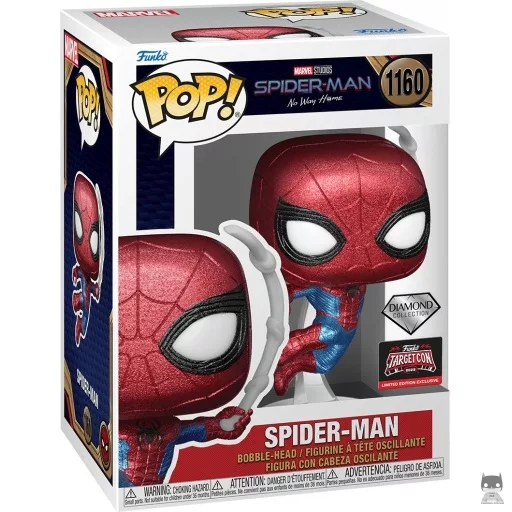 Figurine Funko POP Spider-Man Costume de Fin (Diamond Collection) (Spider-Man : No way Home)