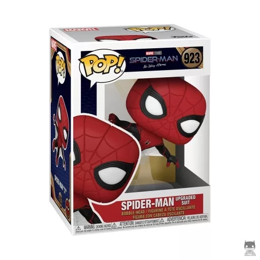 Figurine Funko POP Spider-Man Costume Amélioré (Bobble head)