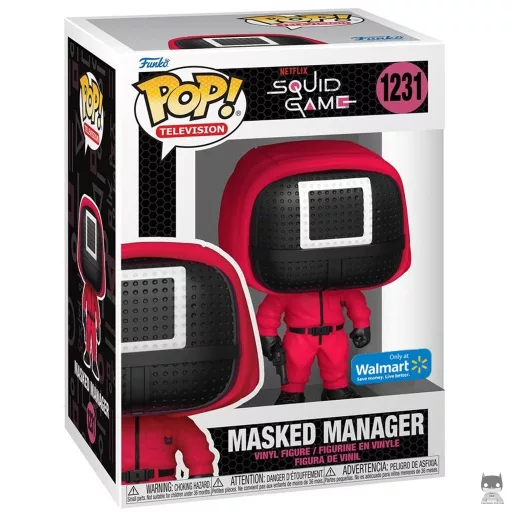 Figurine Funko POP Soldat Rouge avec Masque Carré (Soldat Rouge)