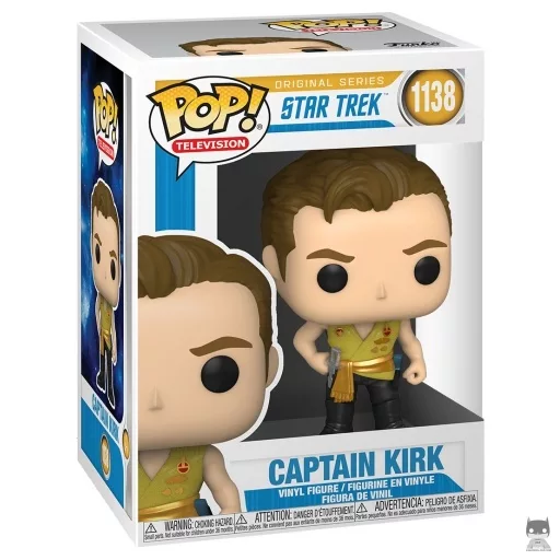 Figurine Funko POP Capitaine Kirk (Star Trek)