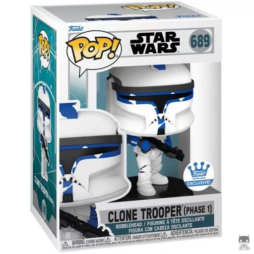 Figurine Funko POP Clone Trooper (Phasae 1) (Star Wars : Ahsoka)
