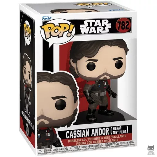 Figurine Funko POP Cassian Andor (Pilote d’Essai Sienar) (Star Wars : Andor)
