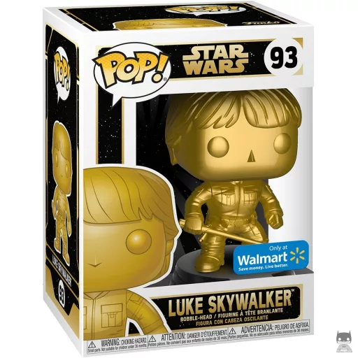 Figurine Funko POP Princesse Leia (Doré) (Star Wars (Collection Dorée))
