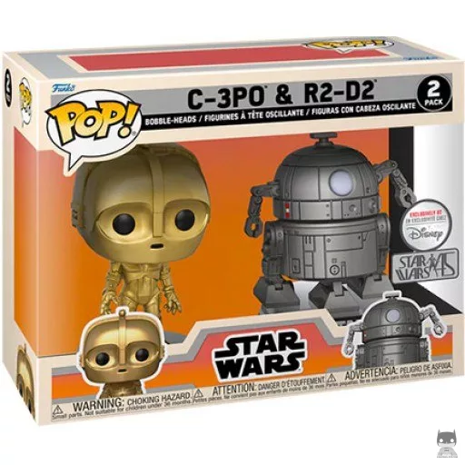 Figurine Funko POP C-3P0 & R2-D2 (Star Wars : Concept Series)