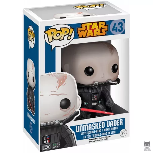 Figurine Funko POP Dark Vador sans Masque (Exclusive)