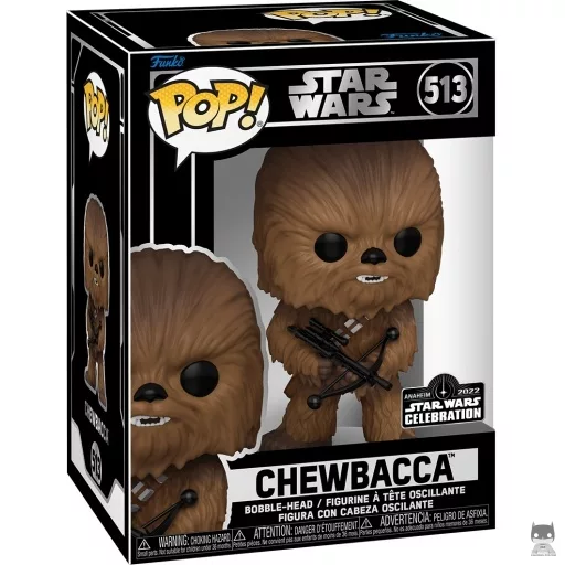 Figurine Funko POP Chewbacca (Star Wars : Episode I, La Menace Fantôme)