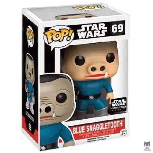 Figurine Funko POP Snaggletooth Bleu (Exclusive)