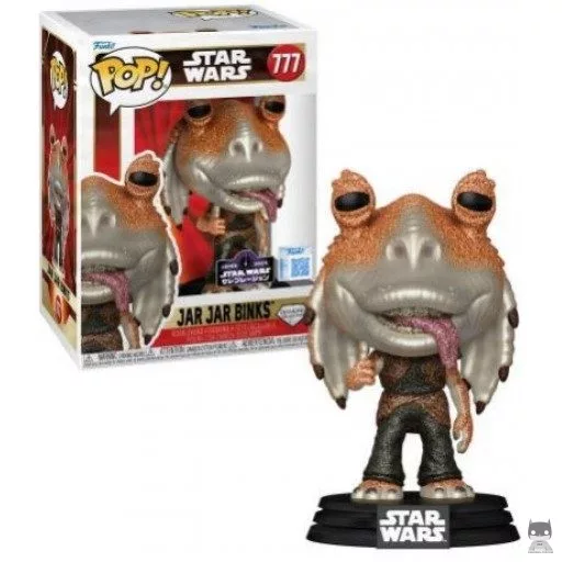 Figurine Funko POP Jar Jar Binks (Diamond Glitter) (Star Wars : Episode I, La Menace Fantôme)