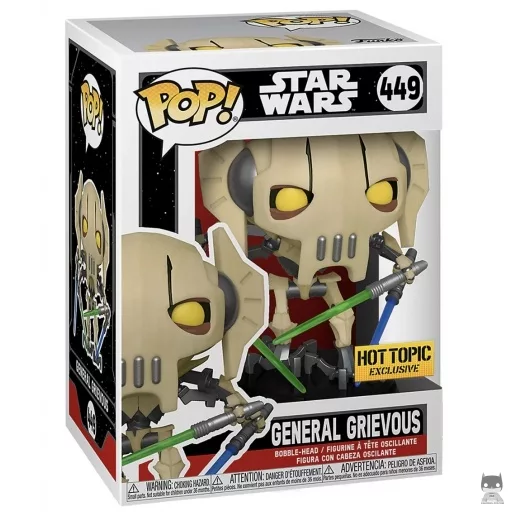 Figurine Funko POP Général Grievous (Exclusive)