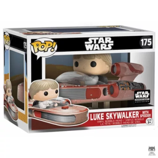 Figurine Funko POP Luke Skywalker avec Landspeeder (Pop! Vinyl)