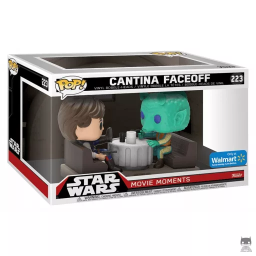Figurine Funko POP Face à Face Han Solo & Greedo Cantina (Pop! Vinyl)