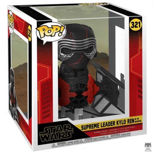 Figurine Funko POP Supreme Leader Kylo Ren sur TieE Whisper (Pop! Vinyl)