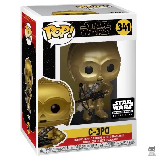 Figurine Funko POP C-3PO avec Arbalette (Exclusive)