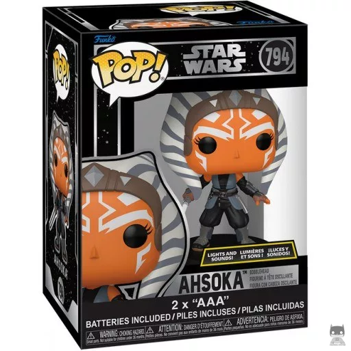 Figurine Funko POP Ahsoka (Lights & Sound) (Star Wars Episode IX, L'Ascension de Skywalker)