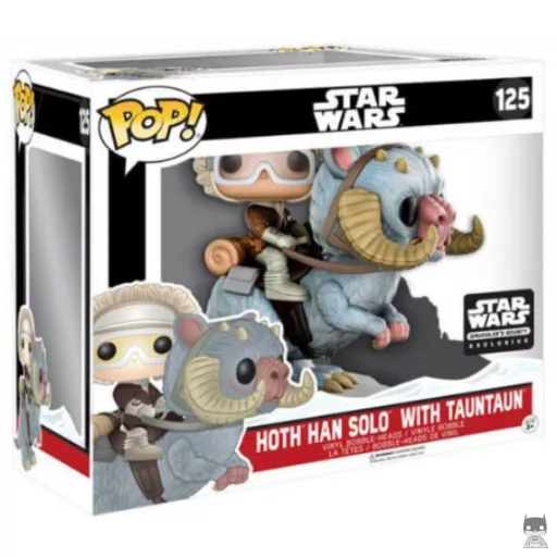 Figurine Funko POP Hoth Han Solo avec Tauntaun (Exclusive)
