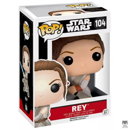 Figurine Funko POP Rey avec Sabre Laser (Pop! Vinyl)