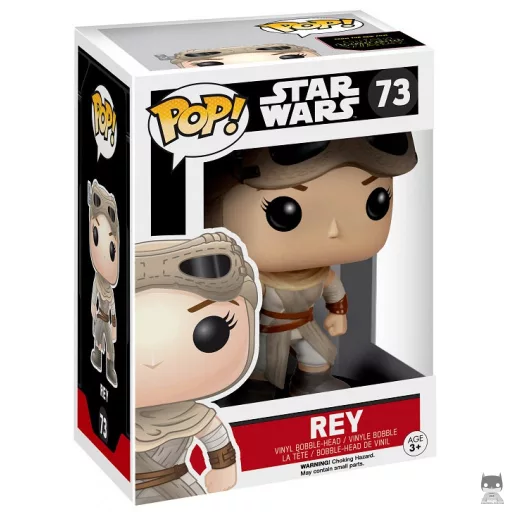 Figurine Funko POP Rey avec Lunettes (Exclusive)