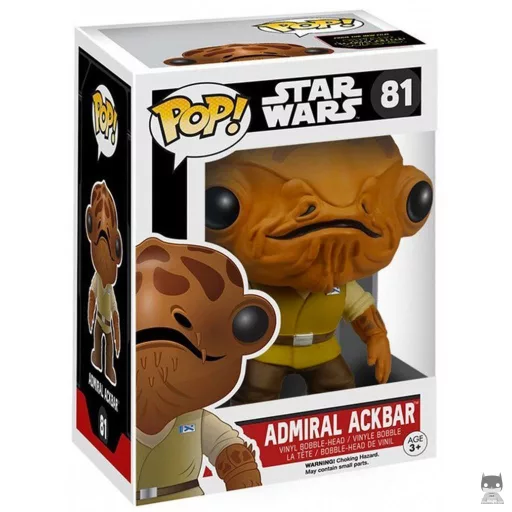 Figurine Funko POP Amiral Ackbar (Pop! Vinyl)
