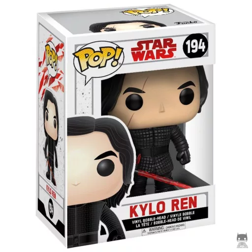 Figurine Funko POP Kylo Ren sans Masque (Pop! Vinyl)
