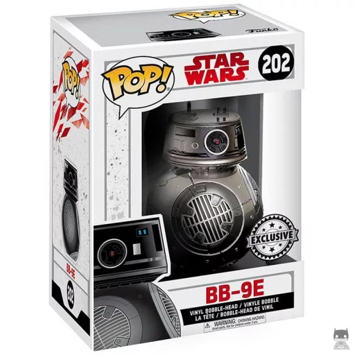 Figurine Funko POP BB-9E (Chrome) (Pop! Vinyl)