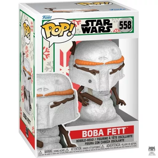 Figurine Funko POP Boba Fett Bonhomme de neige (Star Wars (Noël))