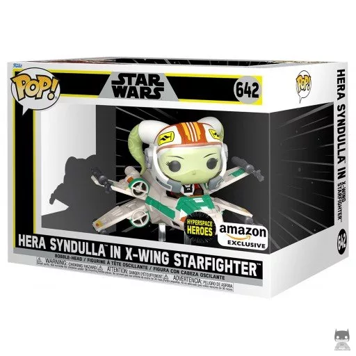 Figurine Funko POP Hyperspace Heroes : Hera dans le Chasseur X-Wing (Exclusive)