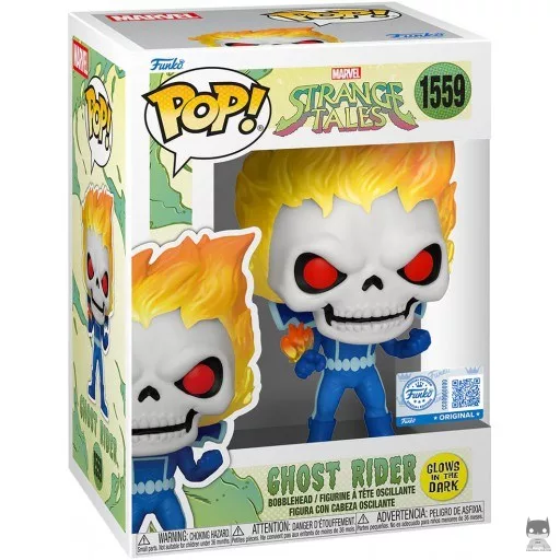 Figurine Funko POP Ghost Rider (Glow in the Dark) (Funko Shop)