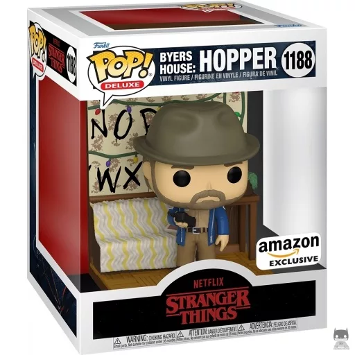 Figurine Funko POP Maison des Byers avec Hopper (Build a Scene) (Exclusive)