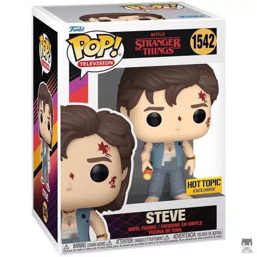 Figurine Funko POP Steve - Saison 4 (Bloody) (Hot Topic)