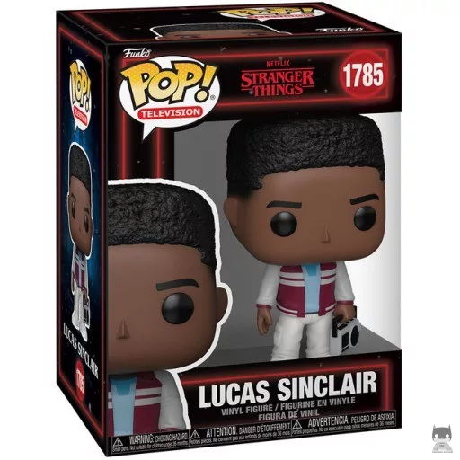 Figurine Funko POP Lucas Sinclair avec Chaîne Stéréo (Stranger Things)