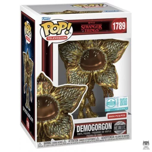 Figurine Funko POP Demogorgon (Metallic & Gold) (Stranger Things)