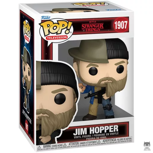 Figurine Funko POP Jim Hopper (Divisé) (Stranger Things)