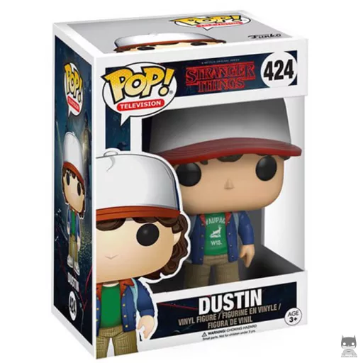 Figurine Funko POP Dustin Henderson avec la boussole (Stranger Things)