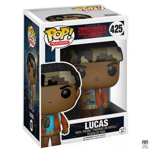 Figurine Funko POP Lucas Sinclair avec les jumelles (Stranger Things)