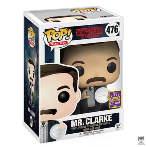 Figurine Funko POP Mr. Clarke (Stranger Things)