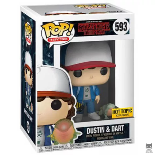 Figurine Funko POP Dustin et Dart (Stranger Things)