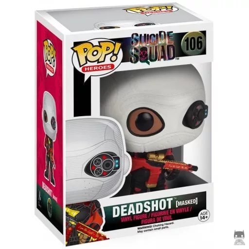 Figurine Funko POP Deadshot avec Masque (Pop! Vinyl)