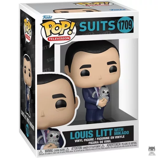 Figurine Funko POP Louis Litt avec Mikado (Louis Litt)