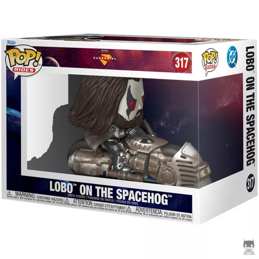 Figurine Funko POP Lobo sur le Spacehog (Supergirl)