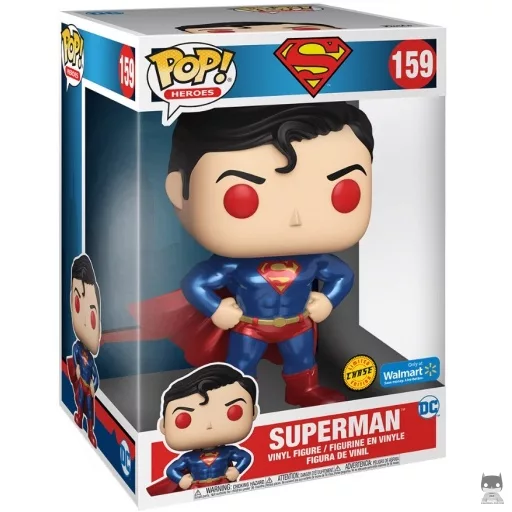 Figurine Funko POP Superman (Metallic & Supersized) (Pop! Vinyl)
