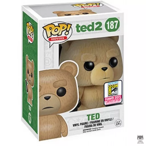 Figurine Funko POP Ted avec Télécommande (Flocked) (Ted)