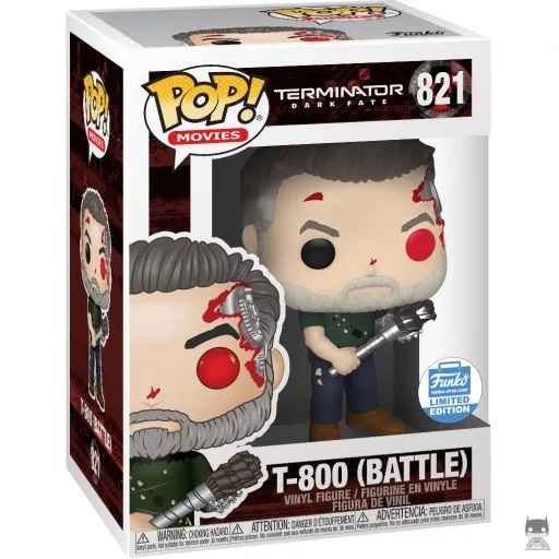 Figurine Funko POP T-800 Combat (Terminator : Dark Fate)