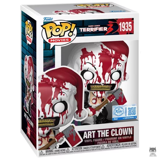 Figurine Funko POP Art le Clown (Hache) (Terrifier)