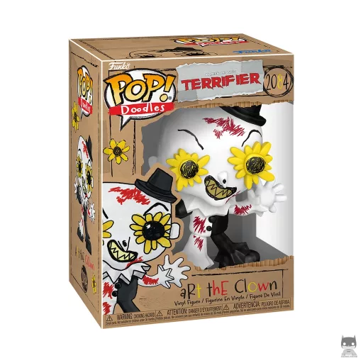 Figurine Funko POP Art le Clown (gribouillage) (Terrifier)