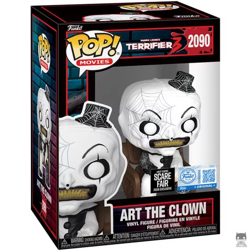 Figurine Funko POP Art le clown sur une chaise berçante (Terrifier)