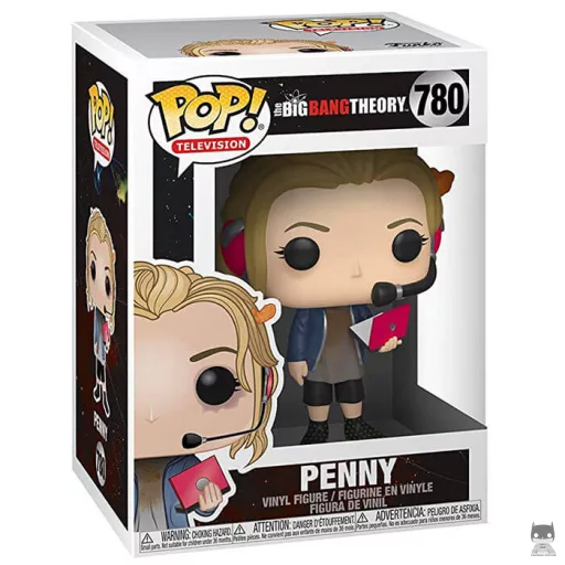 Figurine Funko POP Penny avec ordinateur (The Big Bang Theory)